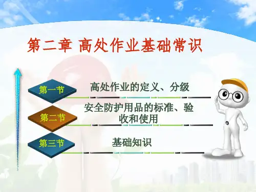 新高处安装维护拆除作业ppt课件