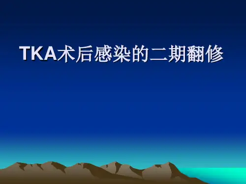 2011全膝感染二期返修