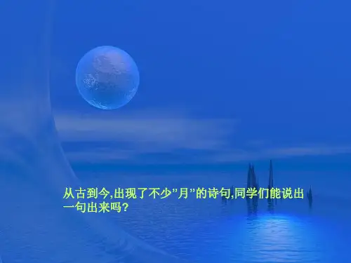 中考复习诗歌的意象ppt课件