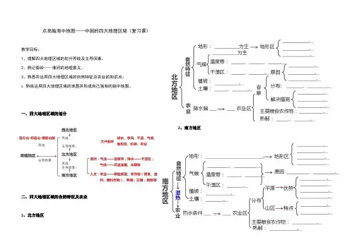人教版八年级地理下册《五章 中国的地理差异  第一节 四大地理区域的划分》教案_24