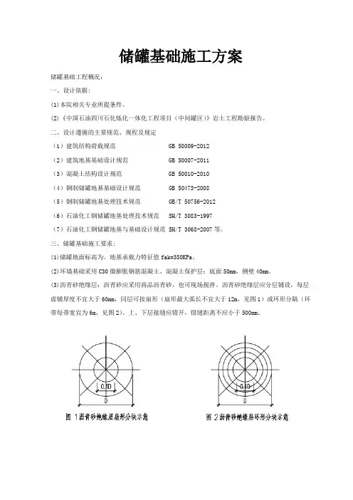 储罐基础施工方案