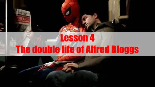 新概念英语第三册Lesson 4 The double life of Alfred 课件