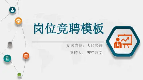 副总经理竞聘最新优质ppt课件