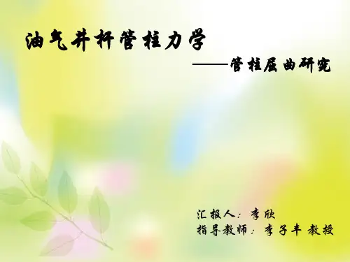 油气井杆管柱力学