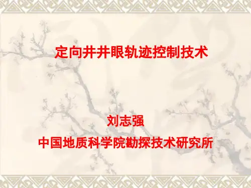 定向井轨迹控制刘志强