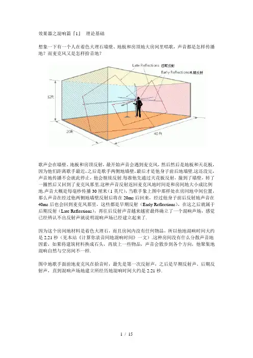 效果器之混响篇『』