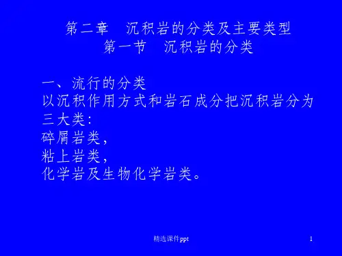 《沉积岩的分类》PPT课件
