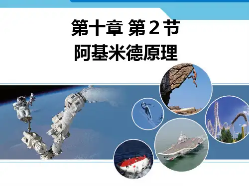 公开课：阿基米德原理PPT课件