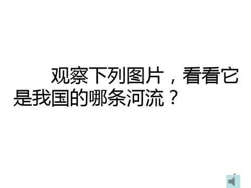 第二节 以河流为生命线的地区――长江沿江地带PPT课件
