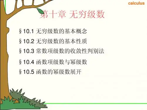 第十章 无穷级数