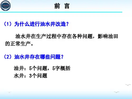 油田化学第5章注水井调剖与油井堵水