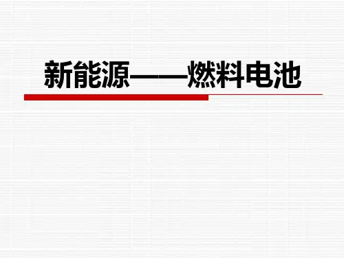 氢燃料电池  ppt课件