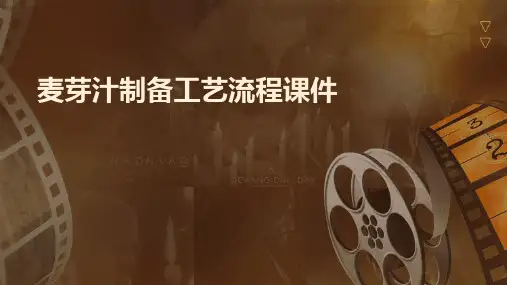 麦芽汁制备工艺流程{修改版}课件