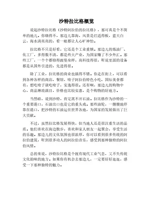 沙特拉比格简介