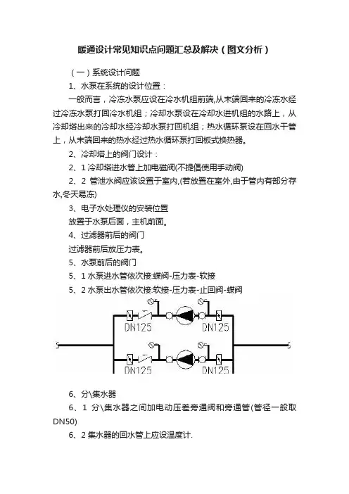 暖通设计常见知识点问题汇总及解决（图文分析）