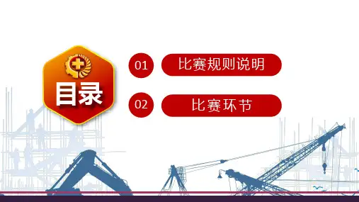 安全生产月知识竞赛红色简约风安全生产月知识竞赛专题PPT专题课件