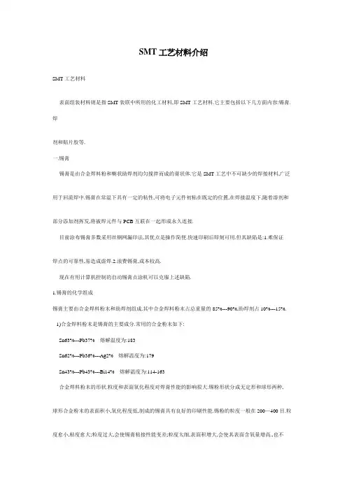 锡膏助焊剂
