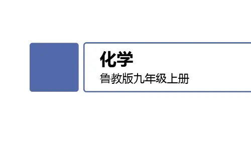 5.2化学反应的表示课件----2024-2025学年九年级化学鲁教版上册