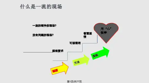 目视化管理PPT课件