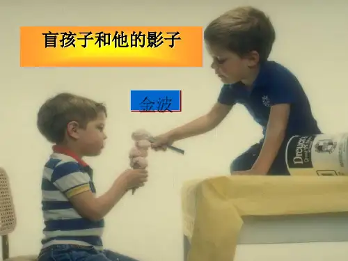 七级语文上册 盲孩子和他的影子课件 人教新课标(通用)