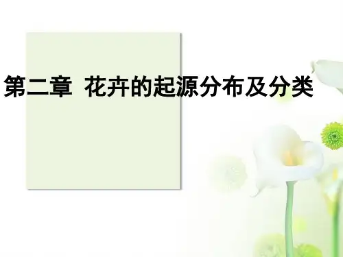 第二章 花卉的分类