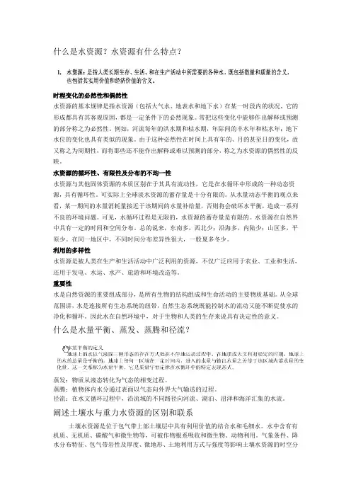 水资源学