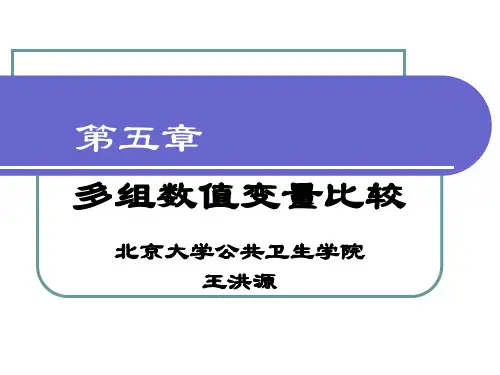 方差分析