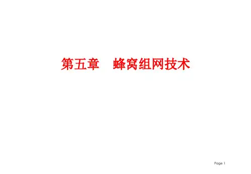 第五章 蜂窝组网技术(课堂PPT)