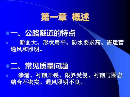 隧道工程检测