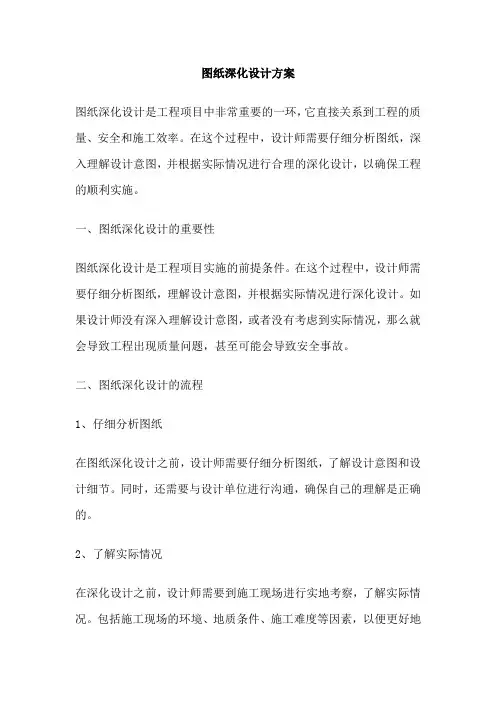 图纸深化设计方案