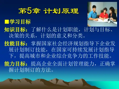 东北财经大学出版社-—管理学原理(PPT 43页)