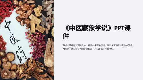 《中医藏象学说》课件