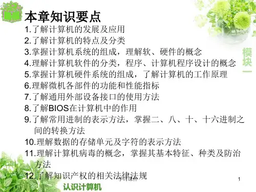 计算机基础PPT71235业内参考