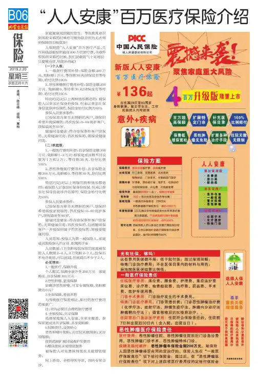 百万医疗保险介绍