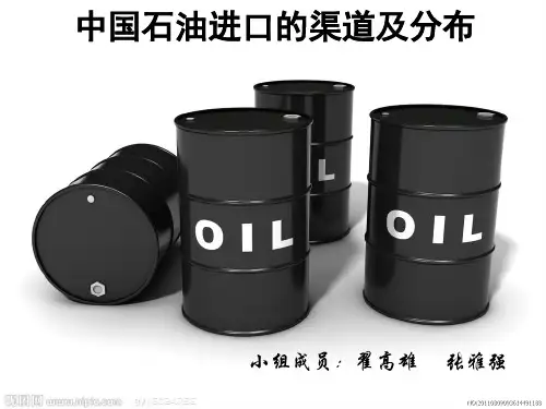 中国石油进口渠道及分布 ppt课件