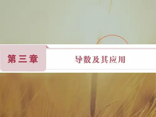 2018卓越学案高考文科数学新课标一轮复习课件：第3章 导数及其应用 第1讲 精品