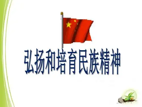 培育民族精神--主题班会 (共24张PPT)