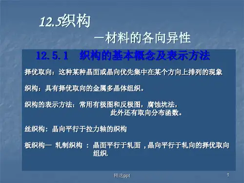 织构入门基础
