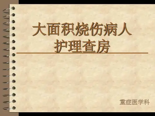 大面积烧伤护理查房