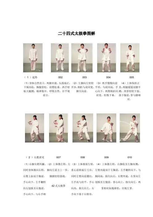 42式太极拳图解