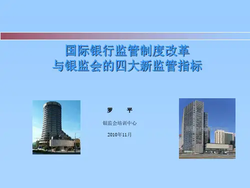 新四大监管工具课件分解