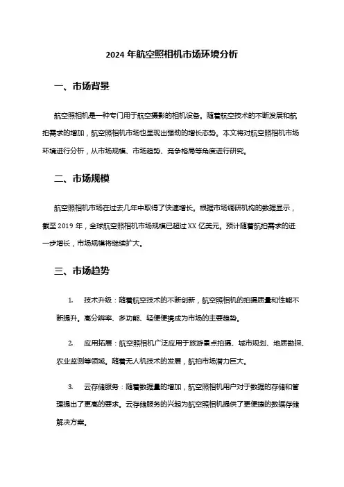 2024年航空照相机市场环境分析