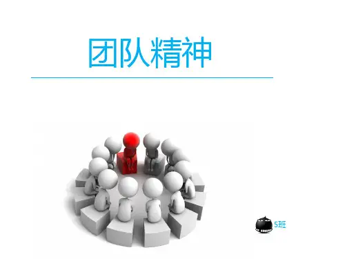 团队精神班会课终极版精品PPT课件