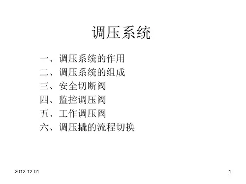 调压系统之一