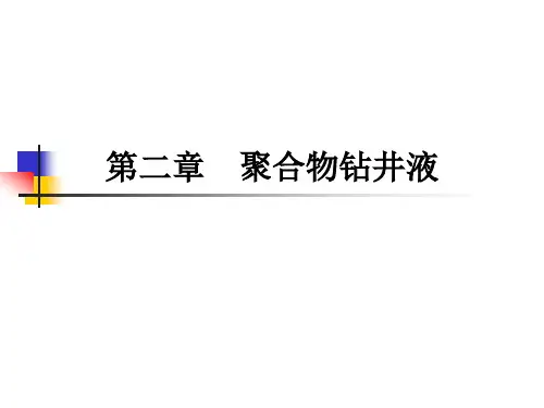 钻井液 第2章  聚合物钻井液20100304