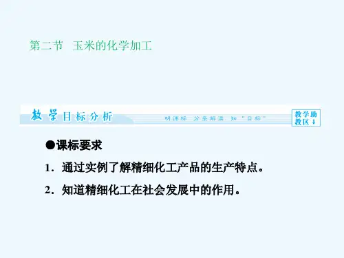 《玉米的化学加工》课件1