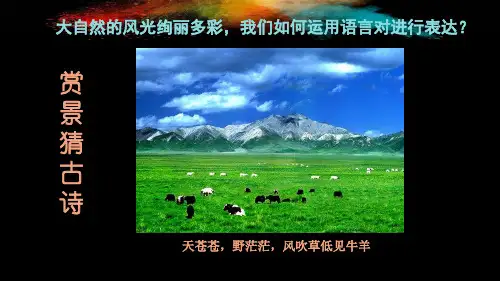 第8课 色彩风景画.课件  人美版初中美术八年级下册