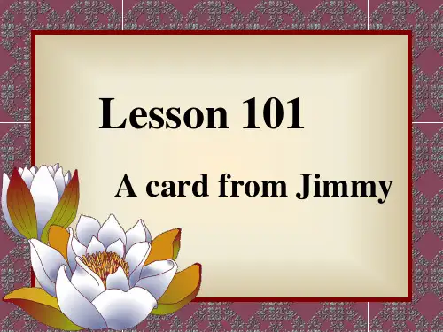 新概念英语第一册__Lesson_101_-_102