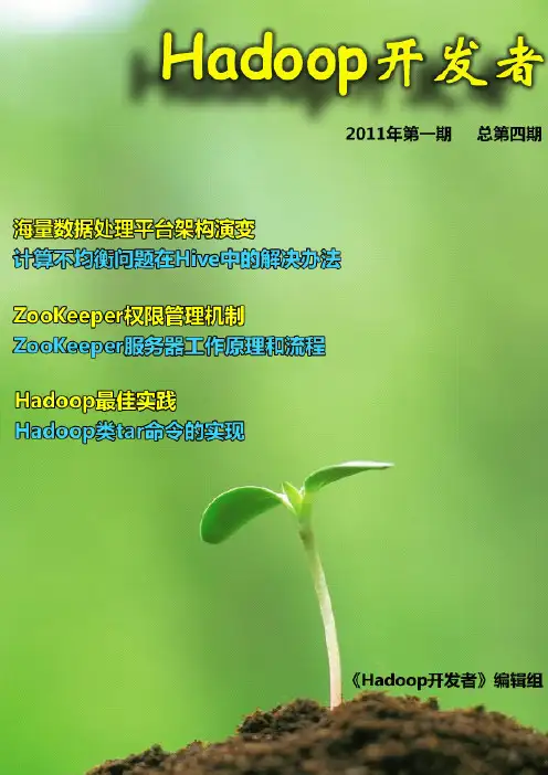 Hadoop开发者第四期--北风网
