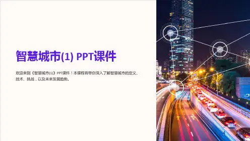 《智慧城市(1)》课件